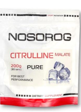 Цитрулин Nosorog Nutrition Citrulline Malate 200г