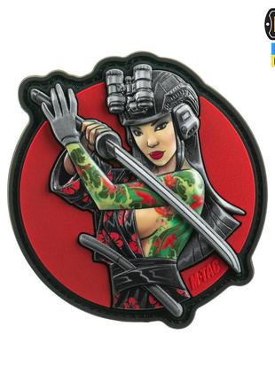 M-Tac нашивка Tactical girl №3 Водограй Green PVC