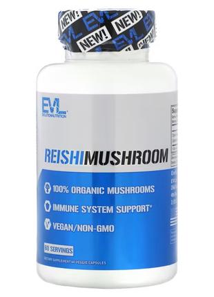 Рейши Evlution Nutrition Reishi Mushroom 60 Veggie Capsules