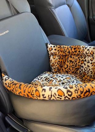 Автокрісло для Собак Luxury Leopard 45x45x24x52см