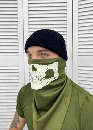 Шапка докерка range beanie синяя 0 ll