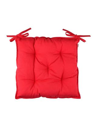Подушка на стілець Червона 40х40 см