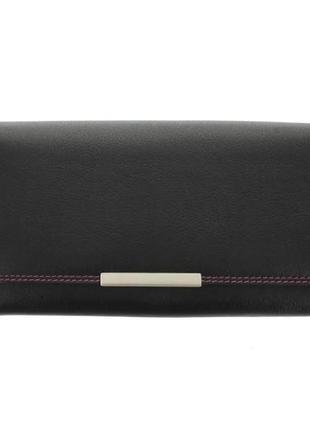 Шкіряний жіночий гаманець Visconti R11 - Paloma (black)