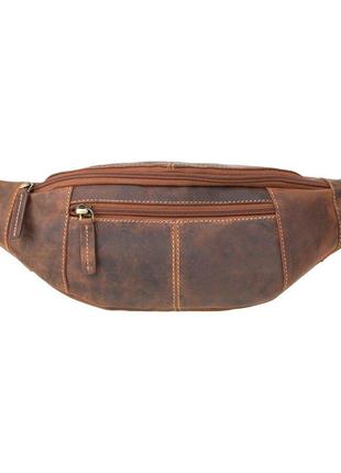 Сумка на пояс чоловіча (бананка) шкіряна Visconti 721 Bumbag L...