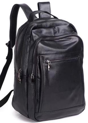 Чоловічий шкіряний рюкзак для ноутбука та поїздок Tiding Bag B...