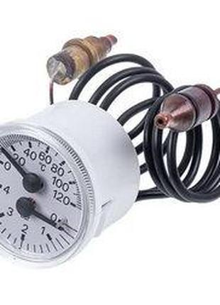 Термоманометр 0-4 бар 0-120 °C для газового котла Viessmann 78...