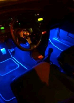 Світлодіодна стрічка для підсвічування салону автомобіля з пульто