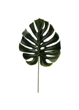 Штучне листя Engard Monstera темний 87 см (DW-38)
