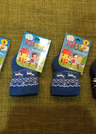 Шкарпетки дитячі, махрові, набір 4 шт (розмір 8)