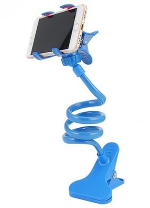 Підставка для телефону з обертовою 360 синій