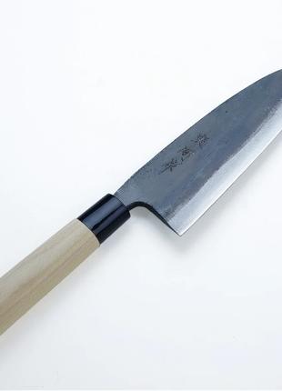 Ніж кухонний Deba 165 мм лезо, Shirogami #1, ручка - магнолія,...
