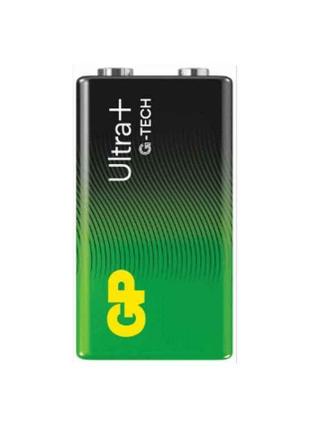 Батарейка 6LF22 1шт Ultra Plus Alkaline 9V 1604AUP21-S1 ТМ GP