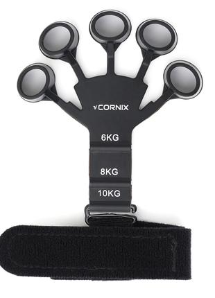 Эспандер для пальцев и запястья Cornix 6-10 кг Finger Gripper ...
