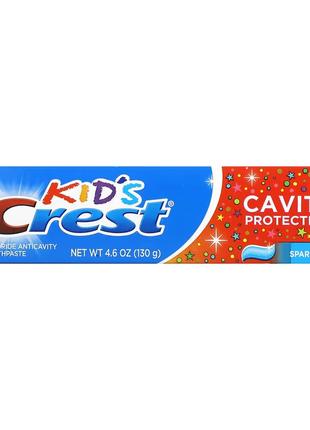 Зубна паста Crest Kids, Fluoride Anticavity Toothpaste 130g (S...