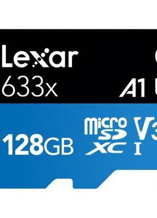 Карта памяти Lexar 128GB microSDXC class 10 UHS-I 633x (LSDMI1...