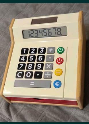 Детская касса ikea с калькулятором