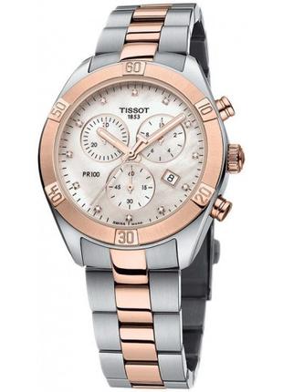 Годинник Tissot PR 100 Sport Chic Chronograph T101.917.22.116.00