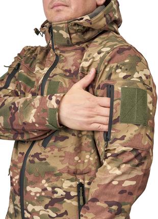 Куртка армейская SOFT SHELL мультикам. 46,48,50,52,54,56