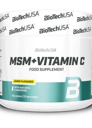 Метилсульфонілметан + Вітамін С BioTech MSM + 1500 Vitamin C 1...