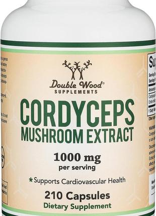 Кордицепс Double Wood Supplements Cordyceps Mushroom Extract 1...
