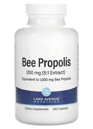 Пчелиный прополис Lake Avenue Nutrition Bee Propolis 1,000 mg ...