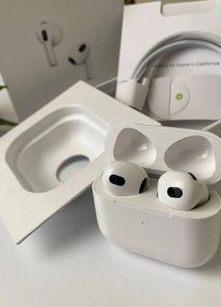 Наушники Airpods 3 2024 Беспроводные блютуз наушники Lux