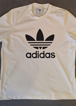 Оригінальна біла футболка Adidas, М