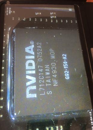 G92-150-A2 відеочіп nVidia GeForce демонтаж