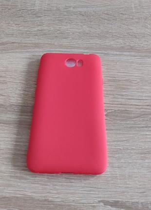 Силіконовий бампер для Huawei Y5 II червоний