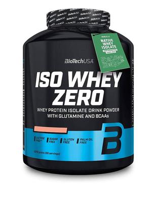 Сироватковий ізолят Iso Whey Zero 2270 g (White chocolate)