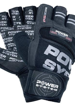 Рукавички для фітнесу Power System PS-2800 Power Grip Black L