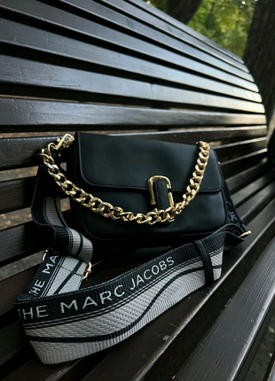 Женская сумка Marc Jacobs The J Marc Shoulder Bag Black