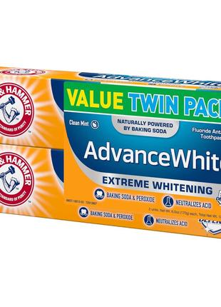 Зубна паста Arm & Hammer Advance White Anticavity Fluoride Too...