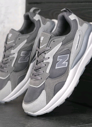 Кросівки New Balance замшеві з текстильними вставками сітка 40-44