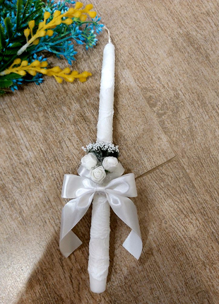 Свічка для причастя, весілля хрестин