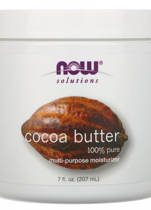 Олія какао Now Foods (Cocoa Butter) 207 мл