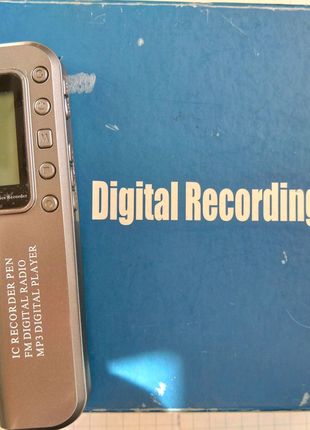 Професійний цифровий диктофон Digital Recording Pen, FM, MP3