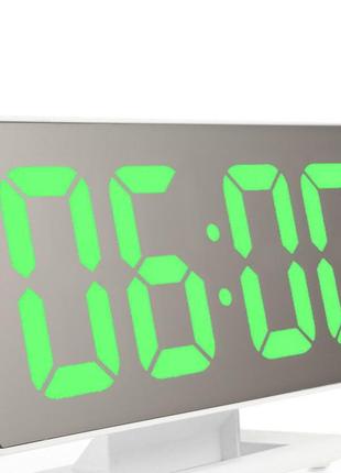 Настільний дзеркальний годинник UKC DS-3618L з підсвічуванням ...