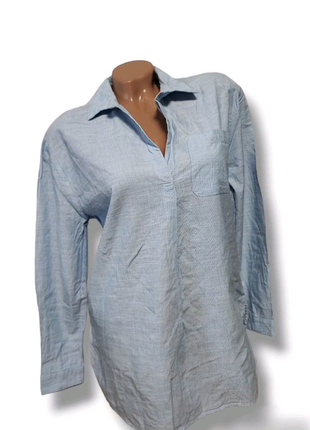 Жіноча бавовняна сорочка блуза туніка