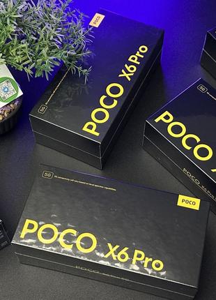 NEW Xiaomi Poco X6 Pro 8/256GB Black/Gray/Yellow