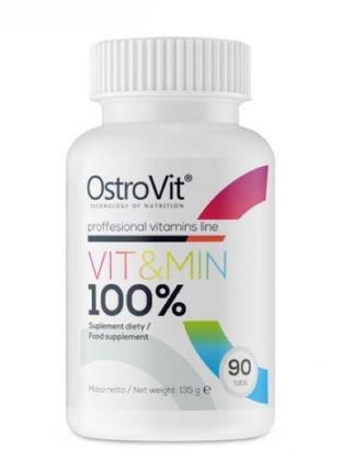 Комплекс витаминов и минералов Ostrovit Vit&Min; 90 tabs