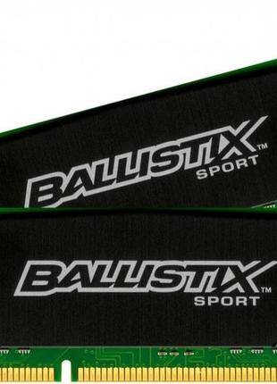 Оперативная память Crucial Ballistix Sport 8GB (2x4GB) DDR3 16...