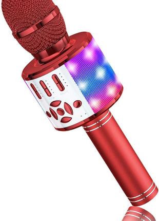 Микрофон BONAOK для детей, беспроводной микрофон Magic Sound д...
