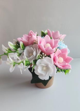 Букет мильних квітів "Квітень"
