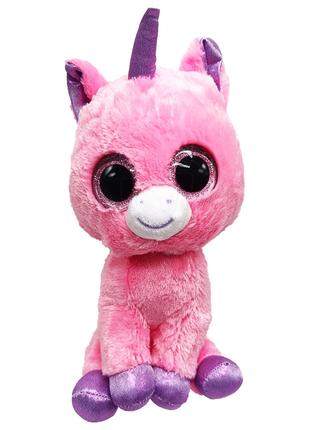 Детская мягкая игрушка Единорог PL0662(Unicorn-Pink) 23 см