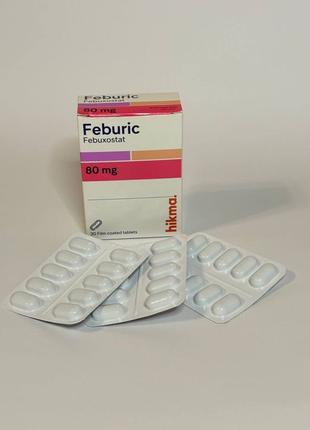 Feburic 80mg-30шт лікування падагри Єгипет