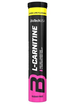 L-карнитин BioTech Effervescent L-Carnitine 500 mg 20 tabs (Le...