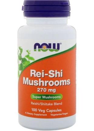 Грибы рейши Now Rei-Shi Mushrooms 270mg 100 caps