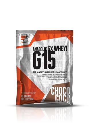 Гейнер Extrifit G15 Anabolic Gainer 45 g (Chocolate)