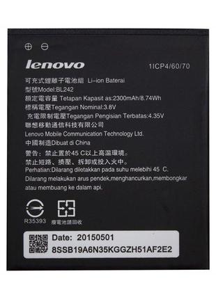 Аккумулятор оригинал Lenovo BL242 A6000/K3 (2300 mAh)